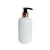 davkovac mydla 300 ml bily cerno zlata pumpicka