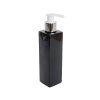 davkovac mydla 250 ml cerny hranaty bilo stribrna pumpicka