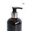 davkovac mydla 300 ml cerny stribrna pumpicka detail