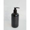Černá lahvička BELA 300 ml černá s černým dávkovačem
