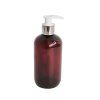 davkovac mydla 300 ml hnedy bilo stribrna pumpicka