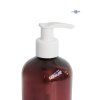 davkovac mydla 300 ml hnedy bila pumpicka detail