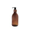 davkovac skleneny hnedy 250 ml mona cerno zlata pumpicka