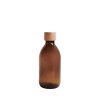 15917 1 davkovac skleneny hnedy 250 ml mona uzaver svetle drevo