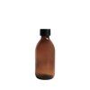 15920 1 davkovac skleneny hnedy 250 ml mona uzaver cerny matny