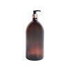 davkovac skleneny hnedy 1000 ml mona cerno stribrna pumpicka