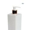 davkovac mydla 500 ml bily hranaty bilo zlata pumpicka detail