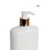 davkovac mydla 400 ml bily oval bilo zlata pumpicka detail