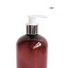 davkovac mydla 500 ml hnedy bilo stribrna pumpicka detail