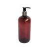 davkovac mydla 500 ml hnedy cerno stribrna pumpicka