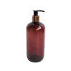 davkovac mydla 500 ml hnedy cerno zlata pumpicka