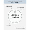 MEDUŇKA LÉKAŘSKÁ průměr 5 cm – bílá vinylová, voděodolná, omyvatelná samolepka na dózy, tučné písmo