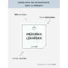 MEDUŇKA LÉKAŘSKÁ 5 × 5 cm – bílá vinylová, voděodolná, omyvatelná samolepka na dózy, tučné písmo  