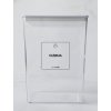 CIZRNA 5 × 5 cm – průhledná vinylová, voděodolná, omyvatelná samolepka na dózy, tučné písmo komplet