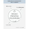 MOUKA PŠENIČNÁ POLOHRUBÁ průměr 5 cm – bílá vinylová, voděodolná, omyvatelná samolepka na dózy, základní písmo