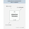 PŠENIČNÁ TRHANKA 5 × 5 cm – bílá vinylová, voděodolná, omyvatelná samolepka na dózy, tučné písmo