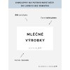 mlecne vyrobky bila omyvatelna samolepka bez ramecku na boxy dozy do lednice rozmer 6 x 4 cm tucne pismo domalep