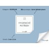 HYGIENICKÉ POTŘEBY omyvatelná samolepka na kosmetiku, rozměr 3x3 cm, základní písmo, bílá varianta domaLEP