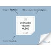 VYŽIVUJÍCÍ TĚLOVÉ MLÉKO omyvatelná samolepka na kosmetiku, rozměr 3x3 cm, tučné písmo, bílá varianta domaLEP