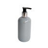 davkovac mydla 300 ml sedy cerno stribrna pumpicka