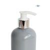 davkovac mydla 300 ml sedy bilo stribrna pumpicka detail