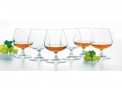 Sklenice na brandy Versailles - 6ks, 410 ml, Luminarc  6 skleniček na brandy.