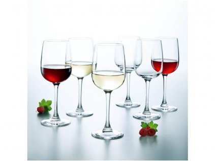 Sklenice na víno Versailles - 6 ks, 270 ml, Luminarc  Sada sklenic na červené i bílé víno.