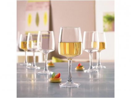 Sklenice na bílé víno Equip Home - 6ks, 190ml, Luminarc  Sada 6-ti elegantních stylových sklenic na bílé víno.