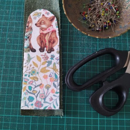 Textilní záložka 3ks - workshop v balíčku