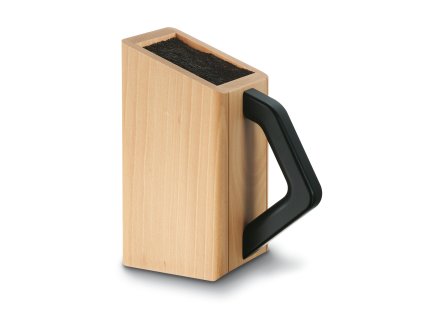 Blok na nože s rukojetí hnedý