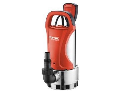 10068 cerpadlo ponorne kalove prikon 1100w max prepravny objem18500l h max vytlak 8m