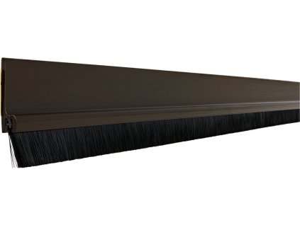Lišta tesniaca pod dvere, hnedá, 1m x 37mm, do šírky špáry 12mm
