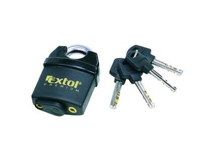 12264 zamok visiaci extol 50mm bezpecnostny vodeodolny 4kluce