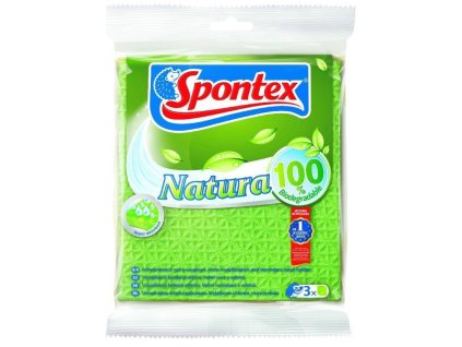 13167 utierka hubkova spontex natura 3 ks