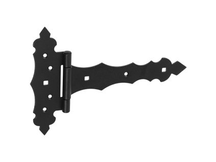 Ozdobný bránový záves ZOB 200x50x170x2,5 čierny