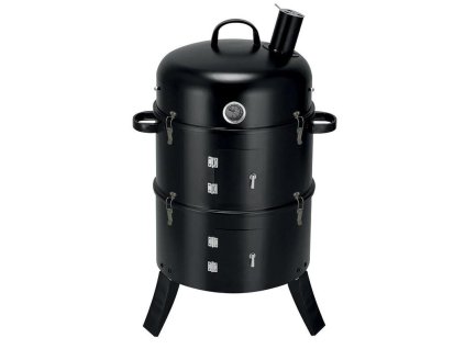 14394 gril bbq smoker 3v1 grilovanie udenie a vodne udenie 44x78 cm