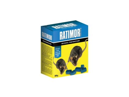 1539 navnada parafinove bloky 300 g ratimor brodifacoum