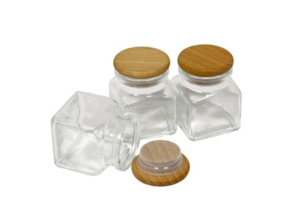 1689 korenicka sklenena dreveny vrchnak 120 ml sada 3ks