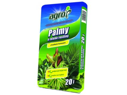 21549 substrat agro palmy a zelene rastliny ozdobne listom 20 l