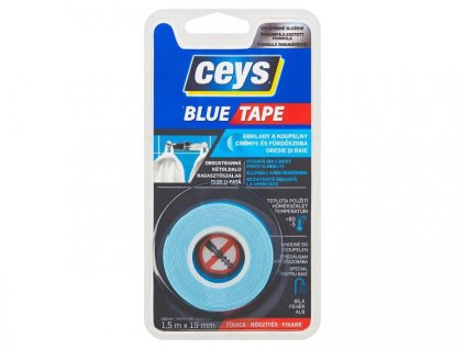 21753 paska ceys blue tape obojstranna paska lepiaca 1 5 m x 19 mm