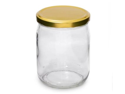 Pohár zavárací 540 ml, TO 82, s viečkom, balenie 8 ks