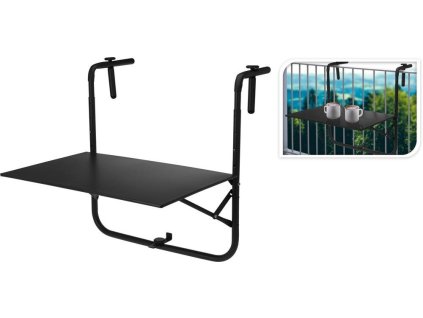 22227 stol zavesny na balkon 60x40 cm antracit