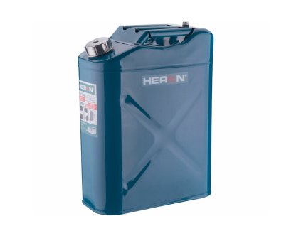 22833 kanister ocelovy na benzin 20l heron