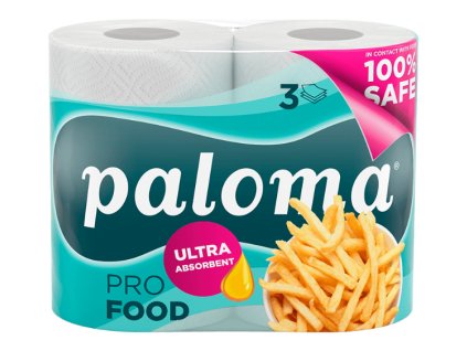 Paloma kuchynské utierky XXL Food 2x26 m, trojvrstvové