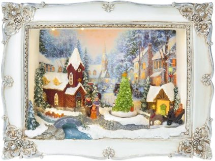 23361 dekoracia magichome vianoce vianocny obraz led 3d 3xaa interier 28 5x8 2x21 2 cm