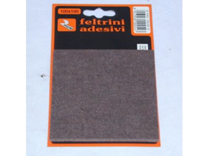 2448 podlozka plst 100x100 mm hneda
