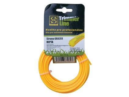 25167 silon na kosenie grazer pro hepta 2 4 mm 15 m hex