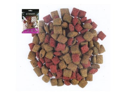 Maškrty pre mačky, plnené vankúšiky Pet Expert, mix 50 g