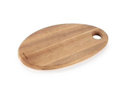 Tescoma Servírovacia a krájacia doska oválna FEELWOOD 27 x 18 cm