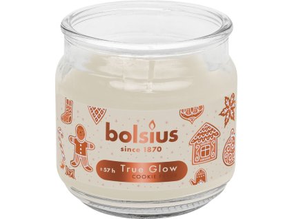 26997 vonna sviecka v skle bolsius large jar cookie fever 100x98 mm